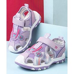 Cute Walk by Babyhug Velcro Closure Sandals - Green