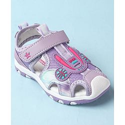 Cute Walk by Babyhug Velcro Closure Sandals - Green
