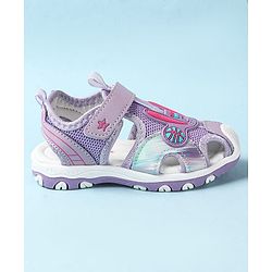 Cute Walk by Babyhug Velcro Closure Sandals - Green