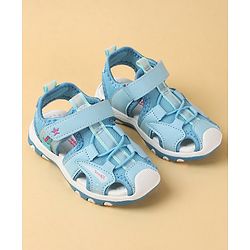 Cute Walk by Babyhug Velcro Closure Sandals With Lace Detailing - Pink
