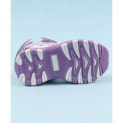 Cute Walk by Babyhug Sandals with Velcro Closure & Heart Applique - Pink