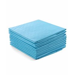 Babyhug Disposable Diaper Changing Mat Medium Size Pack of 10 - Blue