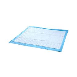 Babyhug Disposable Diaper Changing Mat Medium Size Pack of 10 - Blue