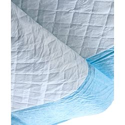Babyhug Disposable Diaper Changing Mat Medium Size Pack of 10 - Blue