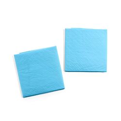 Babyhug Disposable Diaper Changing Mat Medium Size Pack of 10 - Blue