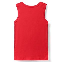 Babyhug 100% Cotton Knit Sleeveless Antibacterial Vests with Star Print & Stripes Pack of 5 - Multicolor