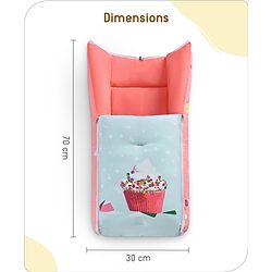 Babyhug Premium Aeroplane Theme Printed Super Saver Bedding Combo Set -White