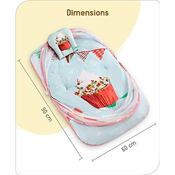Babyhug Premium Aeroplane Theme Printed Super Saver Bedding Combo Set -White