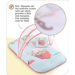 Babyhug Premium Aeroplane Theme Printed Super Saver Bedding Combo Set -White