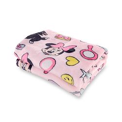 Babyhug Disney Mink Blanket Minnie Mouse Print - Pink