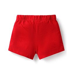 Babyhug 100% Cotton Single Jersey Knit Trunk With Stripes & Animal Print Pack Of 3 - Red Light Blue & Yellow