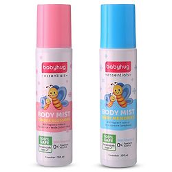 Babyhug Baby Memories Gentle Body Mist  150ml | Alcohol Free | Dermatologically Tested | Skin Friendly | Safe | Everyday Wear