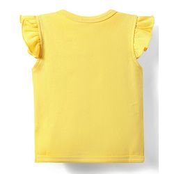Babyhug 100% Cotton Front Open Frill Sleeves Floral & Hearts Printed jhabla Pack Of 3 - Dark Pink Yellow & Light Blue