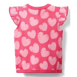 Babyhug 100% Cotton Front Open Frill Sleeves Floral & Hearts Printed jhabla Pack Of 3 - Dark Pink Yellow & Light Blue