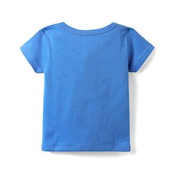Babyhug 100% Cotton Front Open Half Sleeves jhabla With Vehicles Print & Stripes Pack Of 3 - Blue Orange & Yellow