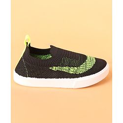 Cute Walk by Babyhug Slip On Casual Shoes - Black