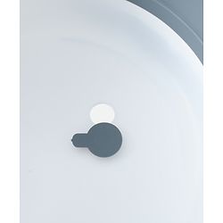 Babyhug Foldable Baby Bath Tub with Drain Plug - Grey