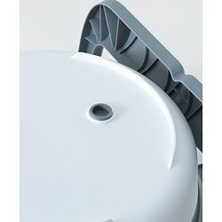 Babyhug Foldable Baby Bath Tub with Drain Plug - Grey