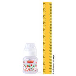 Babyhug Wide Neck Feeding Bottle with Silicone Nipple Dino Print - 250ml| Microwave and Sterilizer Safe| BPA Free| Easy to Clean & Hygienic| Measuring Scale| Anti-colic| Leak Proof
