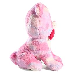 Babyhug Glitter Eyes Rainbow Cat Soft Toy Pink - Height 38 cm