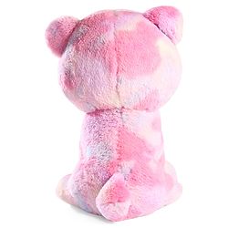 Babyhug Glitter Eyes Rainbow Cat Soft Toy Pink - Height 38 cm