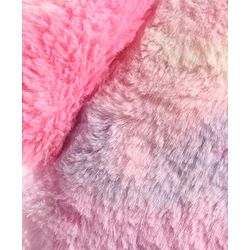 Babyhug Glitter Eyes Rainbow Cat Soft Toy Pink - Height 38 cm