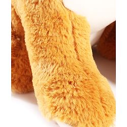 Babyhug Glitter Eyes Dog Soft Toy Brown - Height 38 cm
