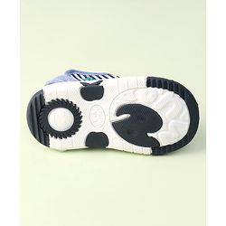 Cute Walk by Babyhug Velcro Closure Sandals With Car Patch - Blue