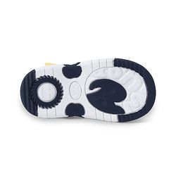 Cute Walk by Babyhug Sandals with Velcro Closure & Teddy Applique - Yellow