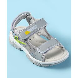 Cute Walk by Babyhug Velcro Closure Sandals with Fashion Applique - Pink