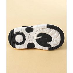Cute Walk by Babyhug Sandals with Velcro Closure & Croco Patch - Navy Blue