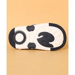Cute Walk by Babyhug Casual Shoes with Velcro Closure Star Print & Kitty Applique - Blue