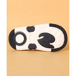 Cute Walk by Babyhug Casual Shoes with Dino Applique - Yellow & Light Blue