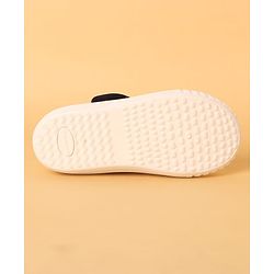 Cute Walk by Babyhug Casual Shoes with Velcro Closure & Fireball Applique - White & Yellow