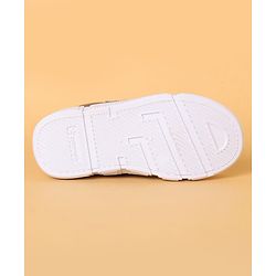 Cute Walk by Babyhug Casual Shoes with Velcro Closure & Car Applique - Navy Blue