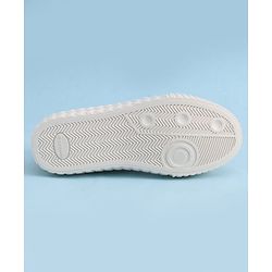 Cute Walk by Babyhug Lace Up Casual Shoes with Dino Print - Grey