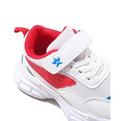 Cute Walk by Babyhug Velcro Closure Sneaker with Tape Detailing - Blue & White