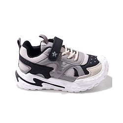 Cute Walk by Babyhug Velcro Closure Sneaker Shoes - Grey