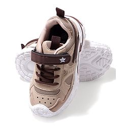 Cute Walk by Babyhug Velcro Closure Sneaker Shoes - Grey