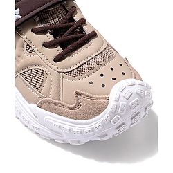 Cute Walk by Babyhug Velcro Closure Sneaker Shoes - Grey