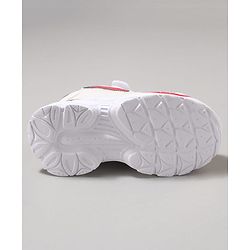 Cute Walk by Babyhug Velcro Closure Sneaker with Tape Detailing - Beige