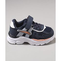 Cute Walk by Babyhug Velcro Closure Sneaker with Tape Detailing - Beige