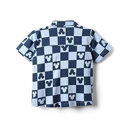 Babyhug Disney Single Jersey Knit Half Sleeves Shirt & Inner T-Shirt With Mickey Mouse Graphics And Pocket Detailing - Red & Navy Blue