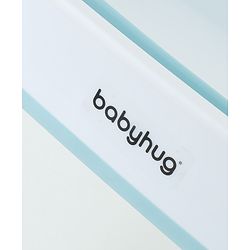 Babyhug Foldable Baby Bath Tub with Drain Plug - Blue