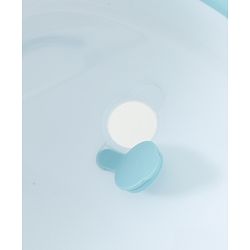 Babyhug Foldable Baby Bath Tub with Drain Plug - Blue
