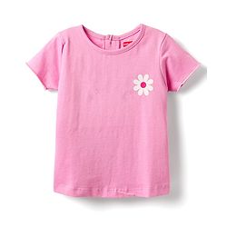 Babyhug Single Jersey Knit Half Sleeves Floral Printed Frock With Inner Tee - Navy Blue