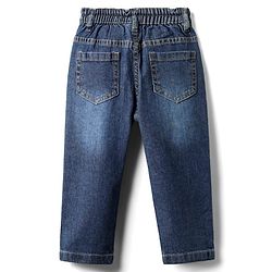 Babyhug Cotton Woven Full Sleeves Checks Shirt & Denim Jeans Set - Blue
