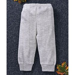 Babyhug Full Length Thermal Leggings - Grey