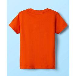 Babyhug Cotton Knit Half Sleeves T-Shirts With Tropical & Animal Print Pack Of 3 - Blue & White