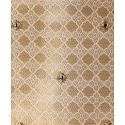 Babyhug Woven Sleeveless Choli Lehenga Set with Dupatta with Brocade Embroidery & Lace Detailing  - Offwhite